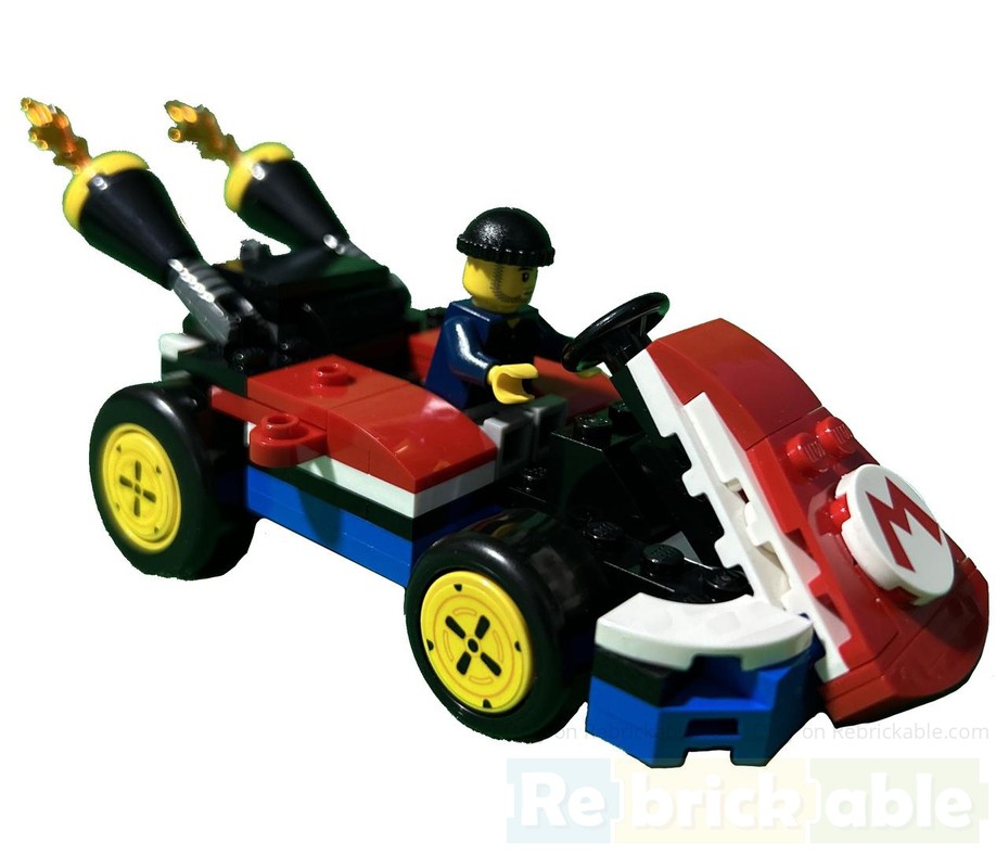 LEGO MOC-206429 Minifigure-Scale Standard Kart by BardicBricks ...