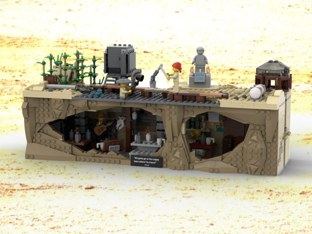 LEGO MOC Firefly Serenity, Mudder's Bar Shadowbox by Traitorbuilds ...