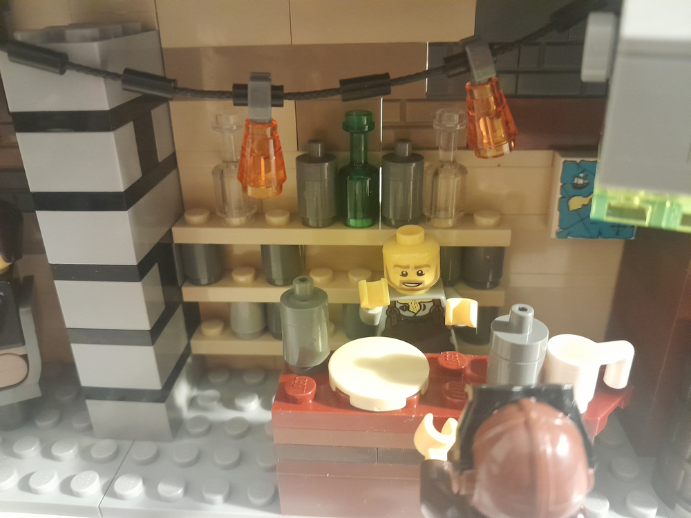 LEGO MOC Firefly Serenity, Mudder's Bar Shadowbox by Traitorbuilds ...