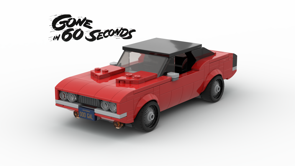 LEGO MOC-206500 1970 Dodge Challenger 'Gone in 60 Seconds' by