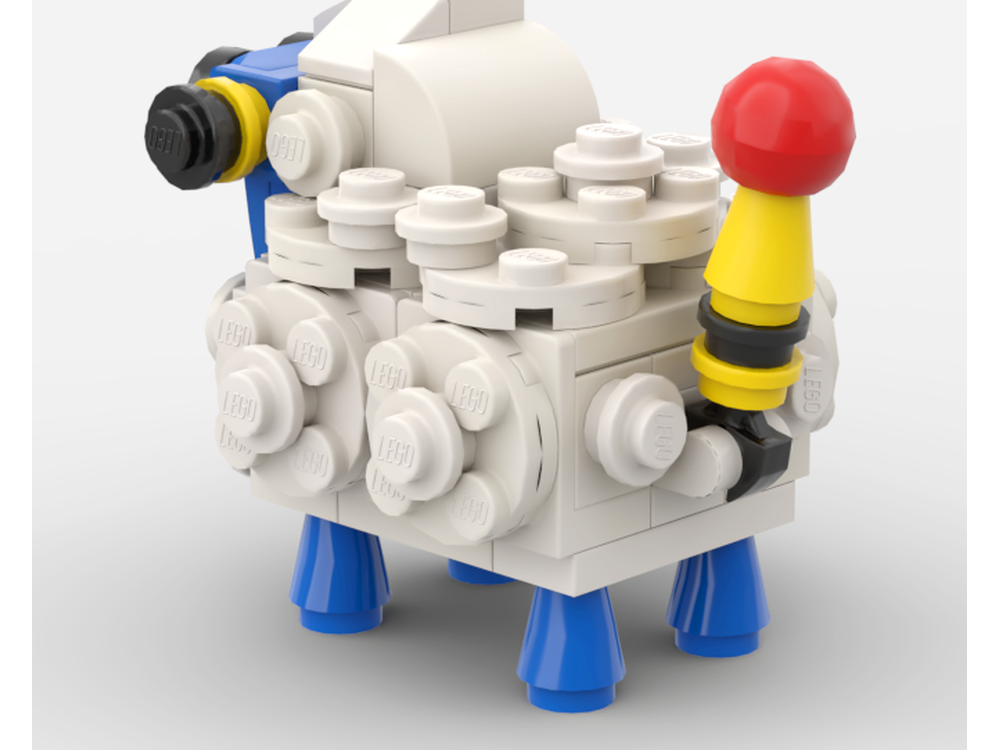LEGO MOC-206512 Mareep - Pokemon by Agilinzzz | Rebrickable - Build ...