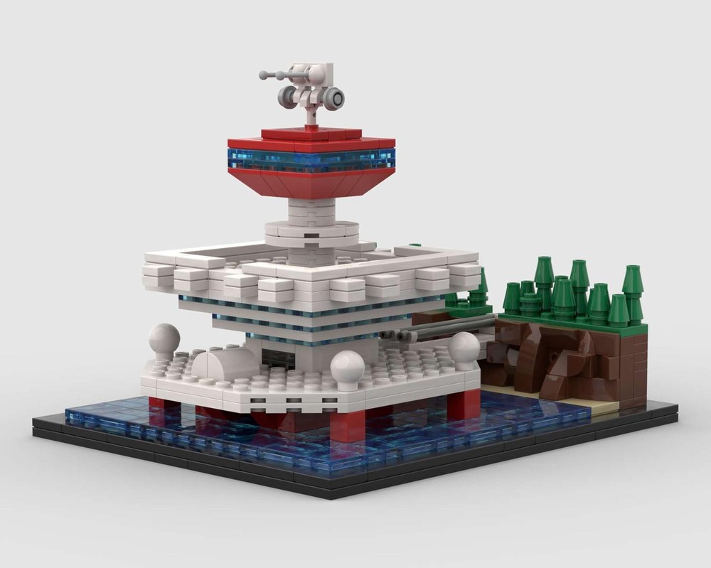 LEGO MOC Great Mazinger - Science's Fortress by Alcor_69