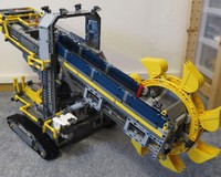 Lego 42055 Bucket Wheel Excavator MOD - Higher Performance and More Usable