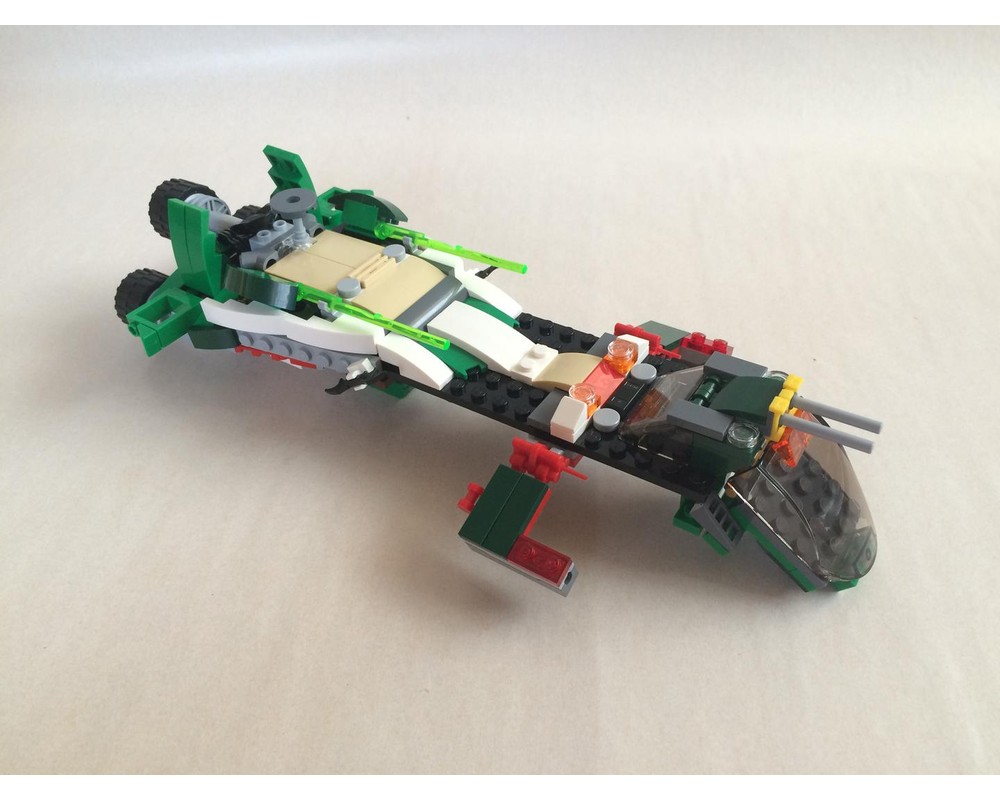 lego riddler helicopter