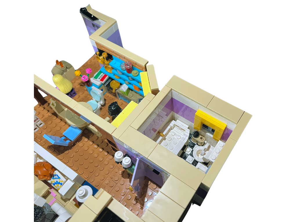 LEGO MOC-206581 TV Show FRIENDS - Bathroom add-on for original ...
