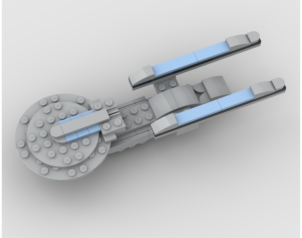 LEGO MOC-206588 Star Trek U.S.S. Excelsior by YanniciusIII ...