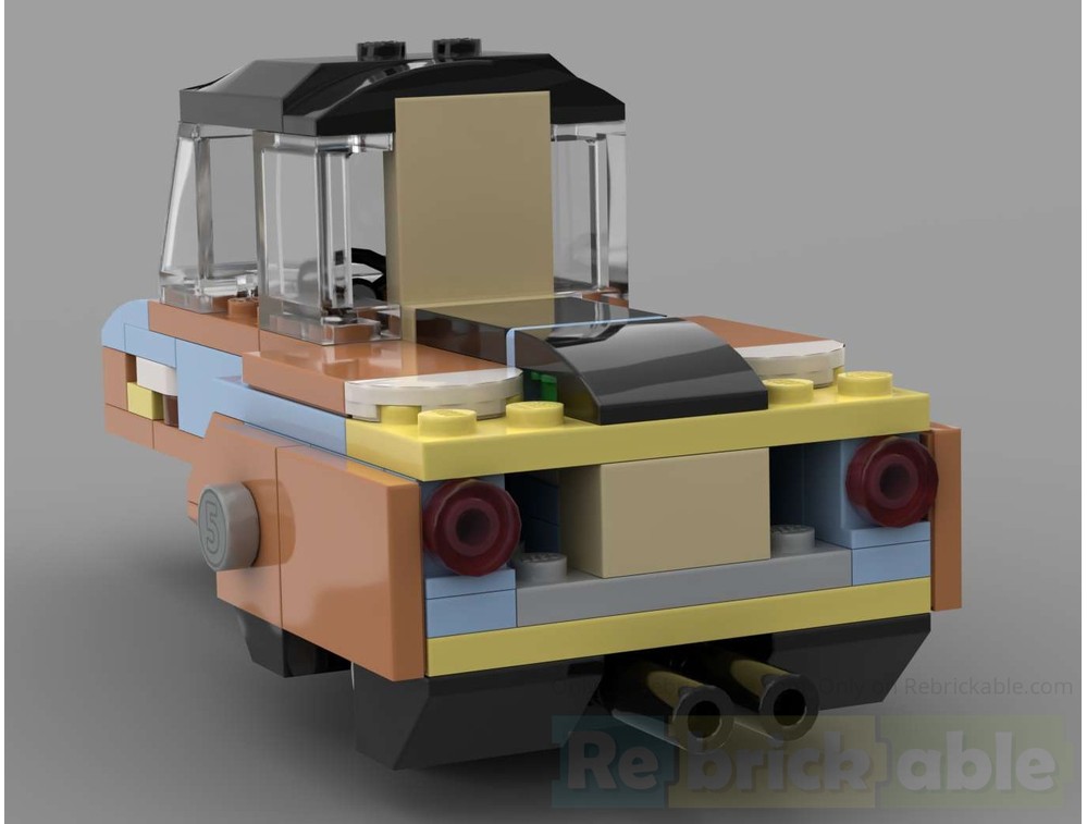 LEGO MOC-206685 42606 Hot Rod Tuk Tuk by McFarnsworth | Rebrickable ...