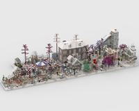 Winter Village - Display Package 2 for sets: 10235, 10245, 10249, 10259, 10263, 60366, 21330, 41756
