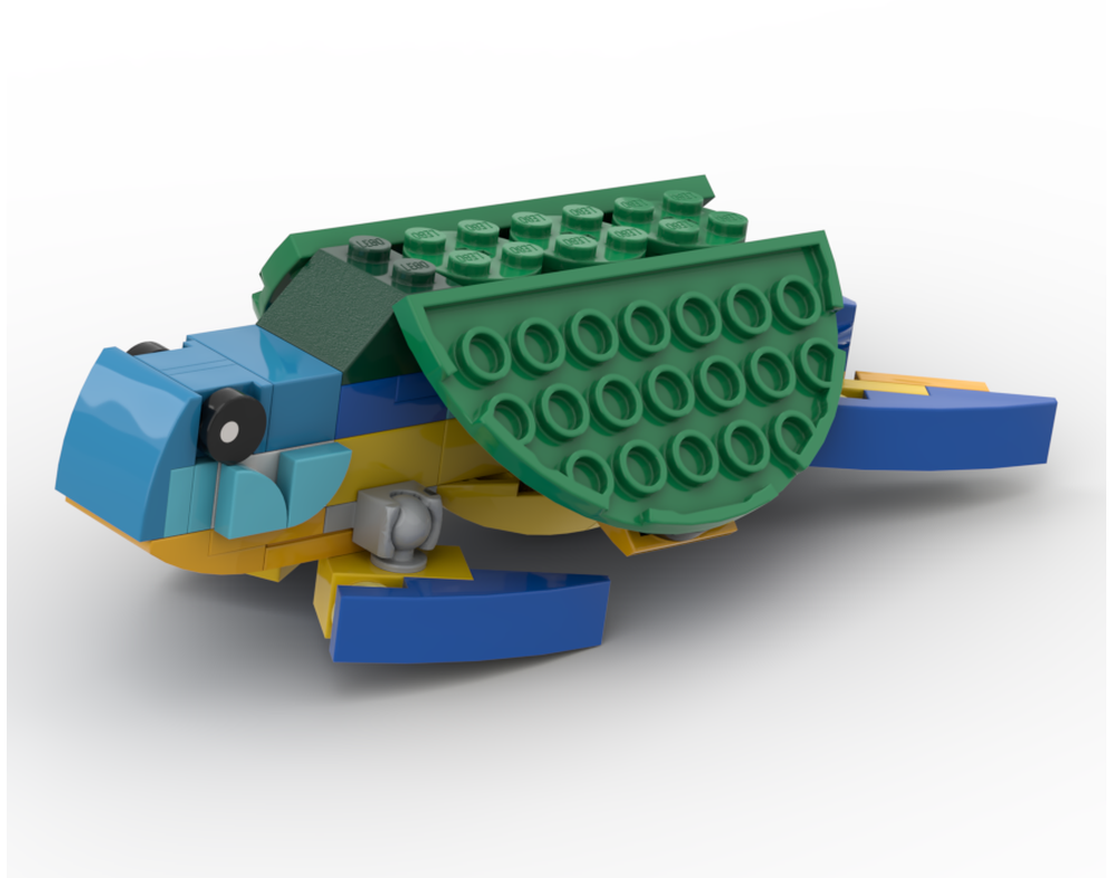 LEGO MOC-206785 31136 turtle by maratus | Rebrickable - Build with LEGO