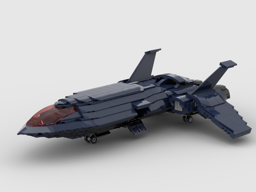 LEGO MOC-206835 X-JET / BLACKBIRD / X-MEN 97 MOC X - JET by DETAIL