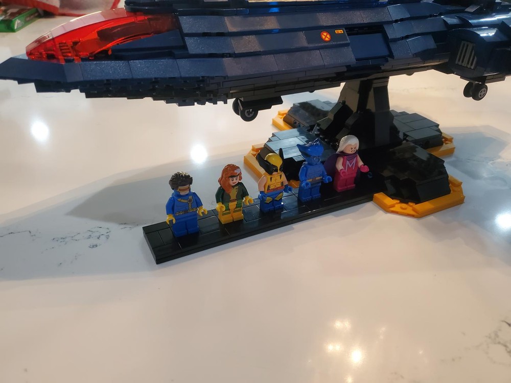 LEGO MOC-206835 X-JET / BLACKBIRD / X-MEN 97 MOC X - JET by DETAIL