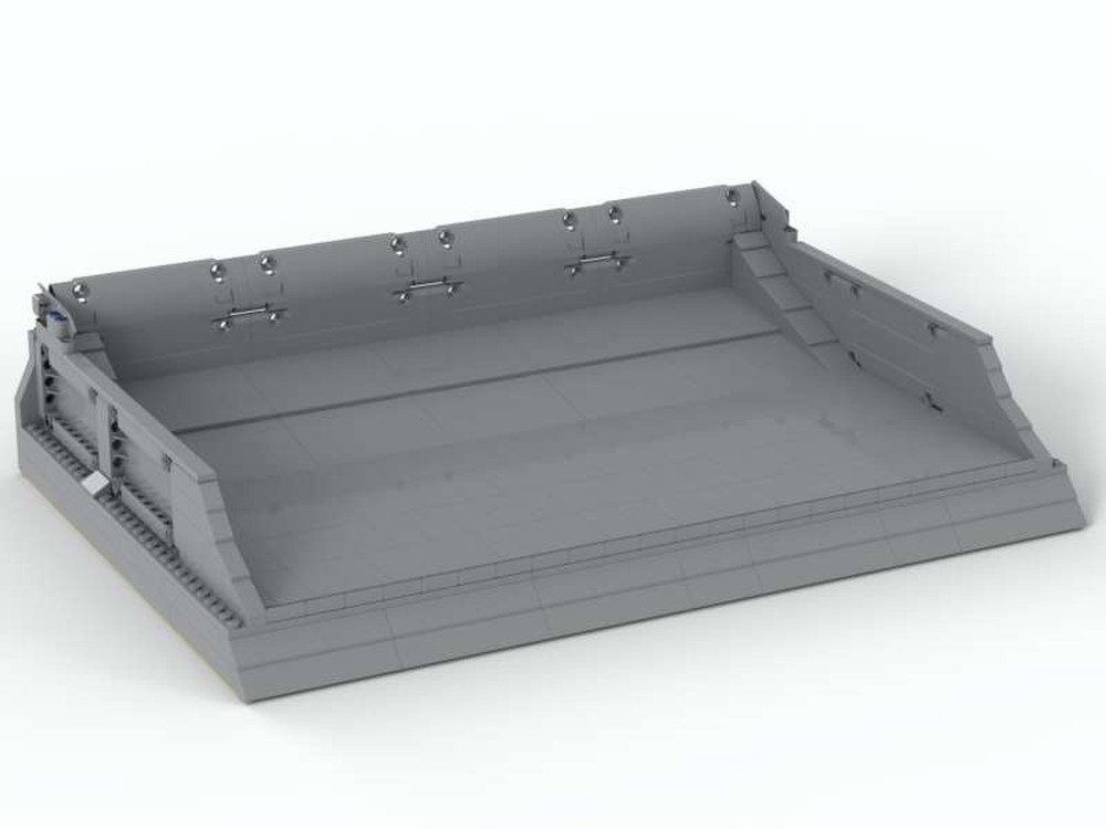 LEGO MOC-206837 Platform with enclosure for 