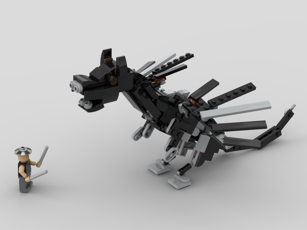 LEGO MOC206894 76912 Master TorettWu's Black Dragon by KlintIsztvud