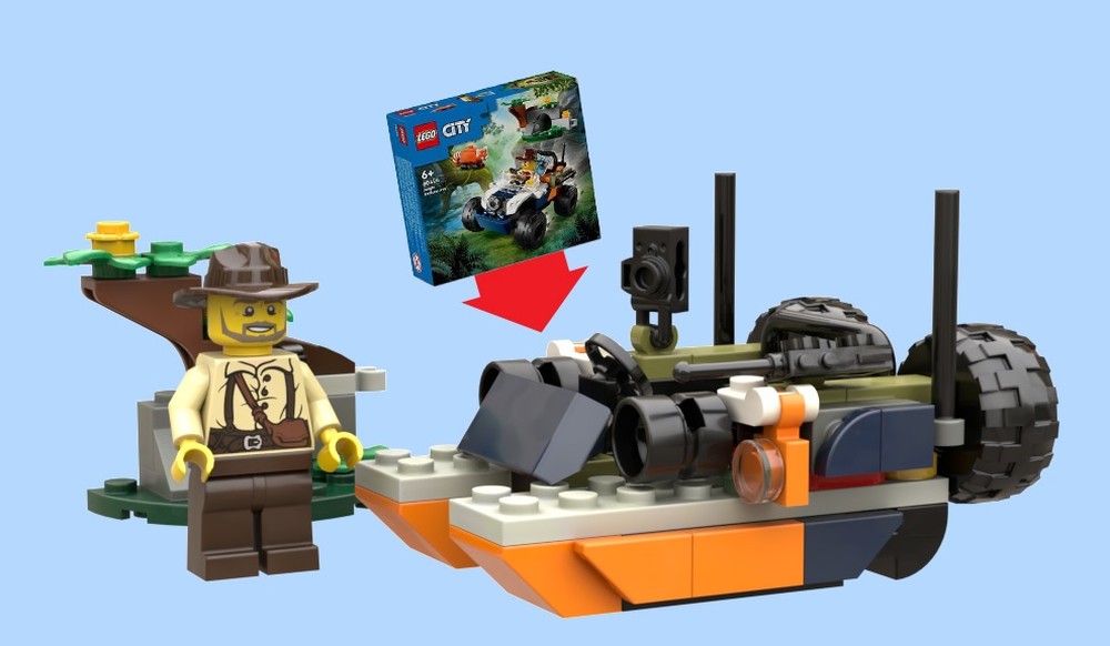 MOC-206955 Alt Build 60424 Jungle Explorer. (Marsh Skipper)