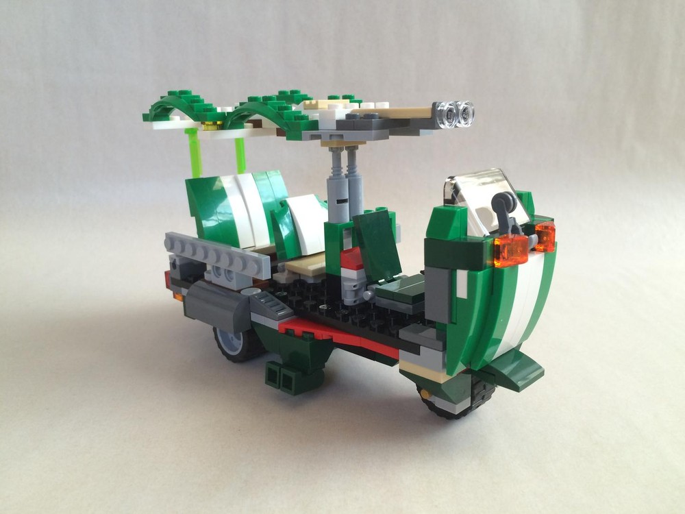 lego riddler helicopter