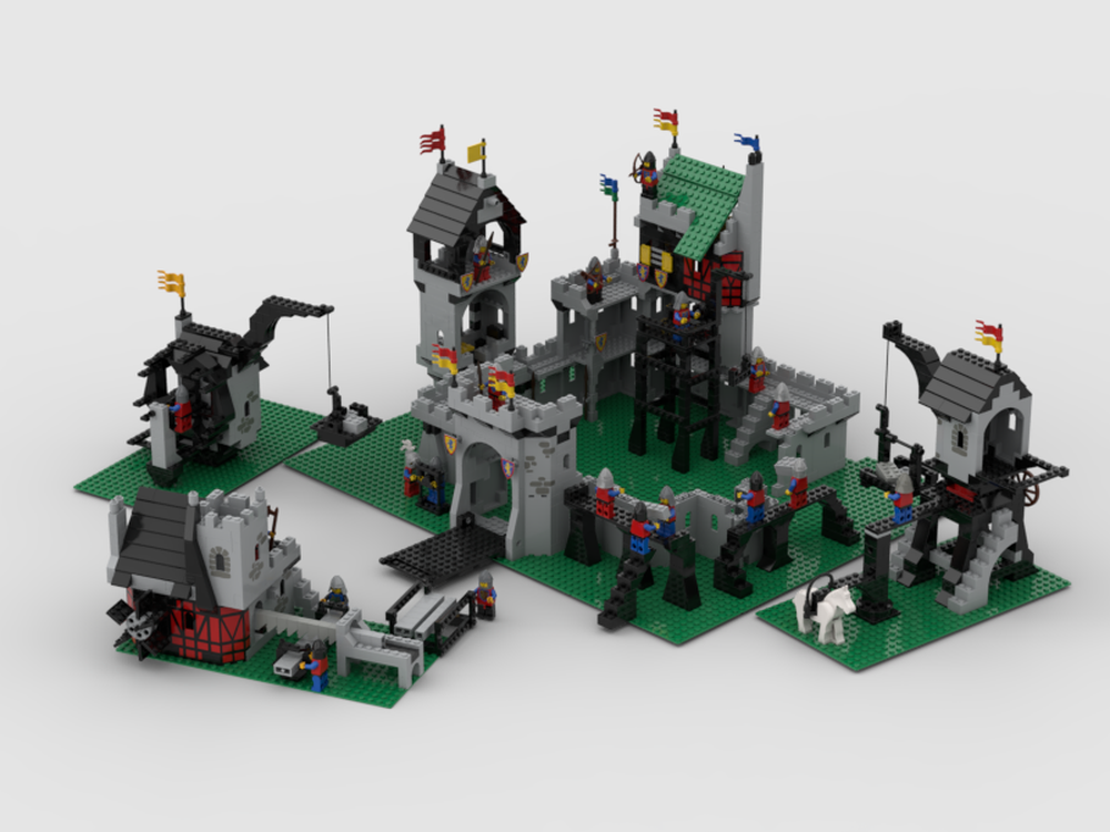 LEGO MOC-206994 Medieval Construction Site by carnby2000 | Rebrickable ...