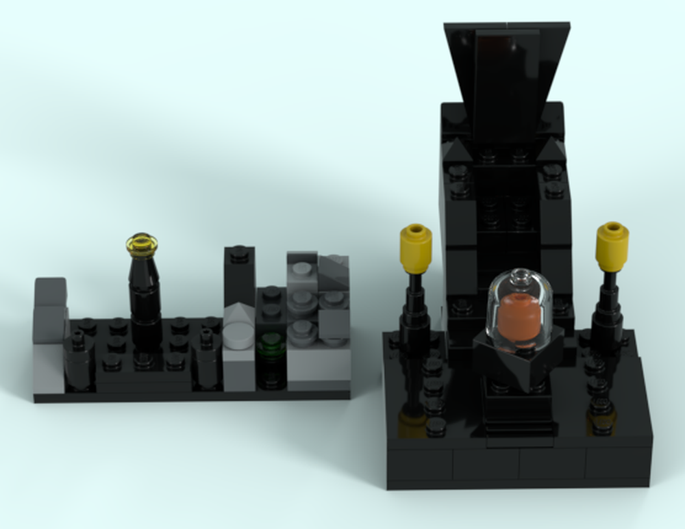 LEGO MOC Dark lord and wizard by ElrondBrickbuilder | Rebrickable ...