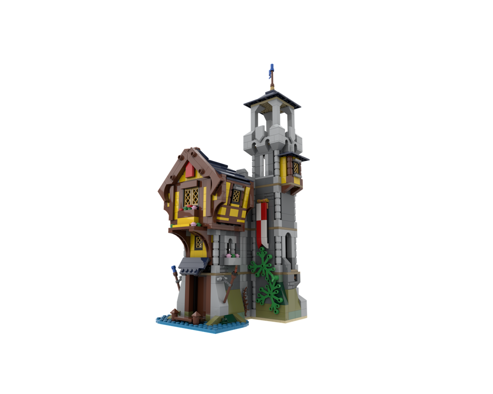 LEGO MOC-207028 Kestrel Keep by sporter | Rebrickable - Build with LEGO
