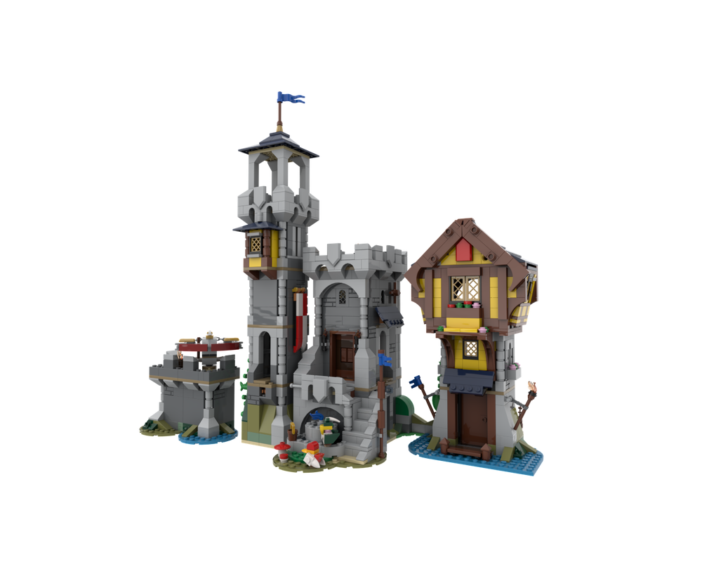 LEGO MOC-207028 Kestrel Keep by sporter | Rebrickable - Build with LEGO