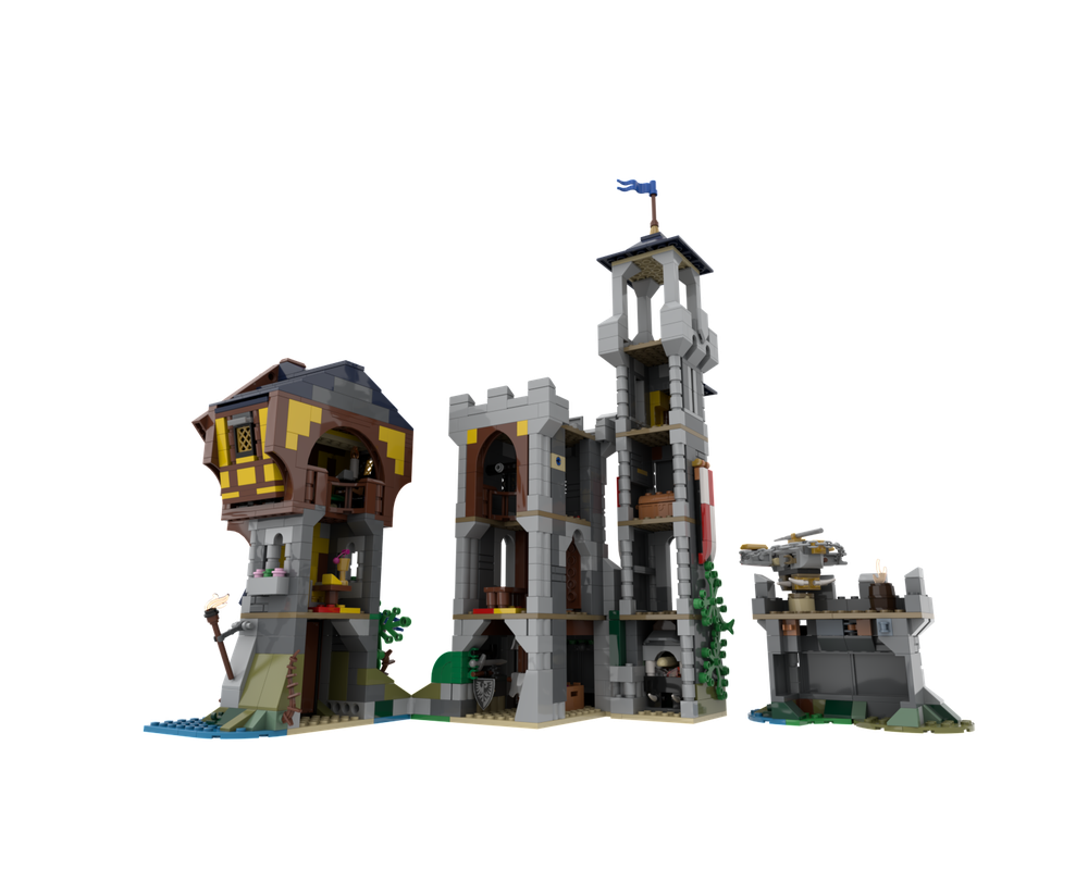 LEGO MOC-207028 Kestrel Keep by sporter | Rebrickable - Build with LEGO