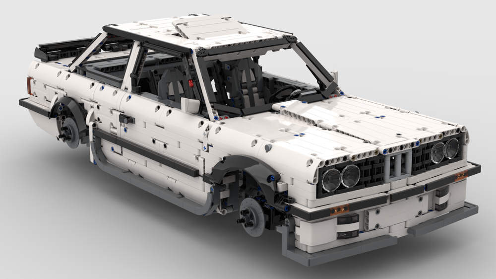 LEGO MOC BMW M3 E30 1:8 by Kutaphonix | Rebrickable - Build with LEGO