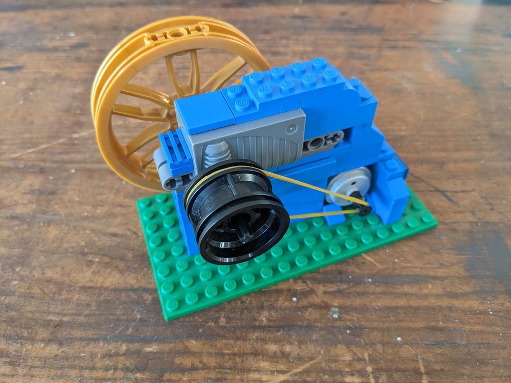 LEGO MOC-207186 electricity generator by the platinum brick ...