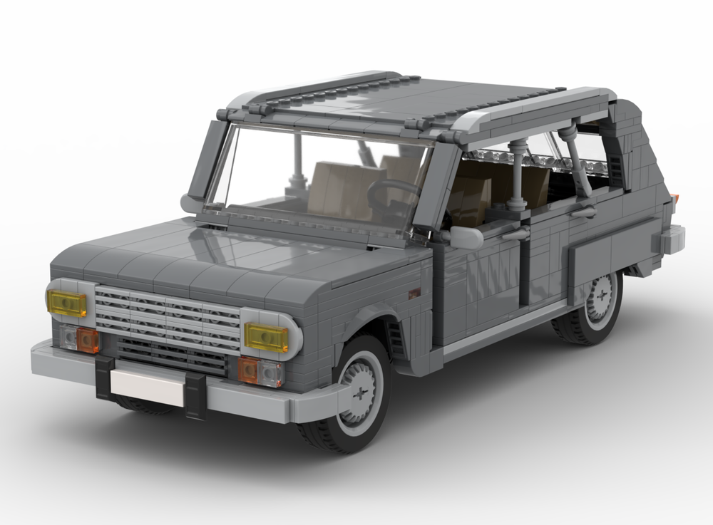 LEGO MOC 1971 Renault 16 TL by BRSBricks Rebrickable Build