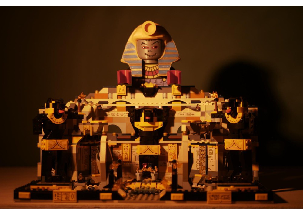 LEGO MOC Adventurers Chapter 13. Temple of Anubis Chamber of the Re-Gul ...