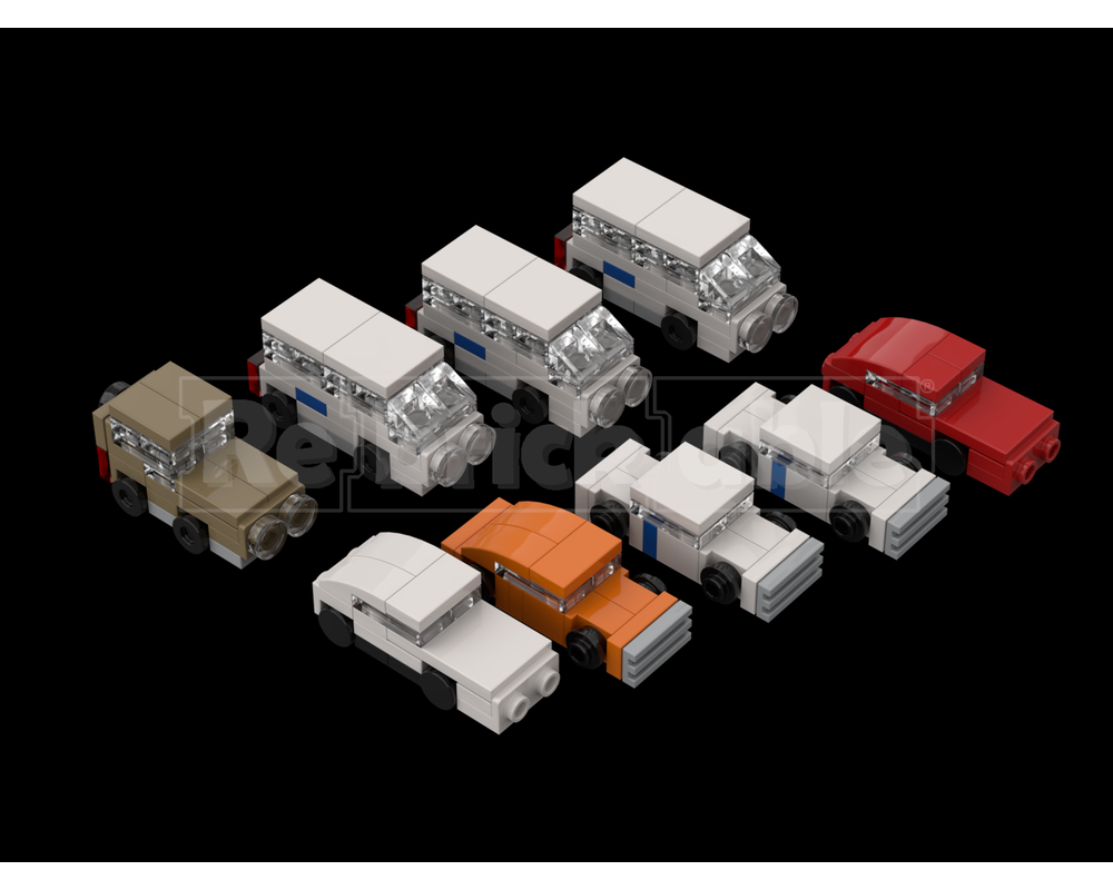 LEGO MOC-207384 Launch Complex 39 Pad Service Vehicles 1:110 Scale by ...