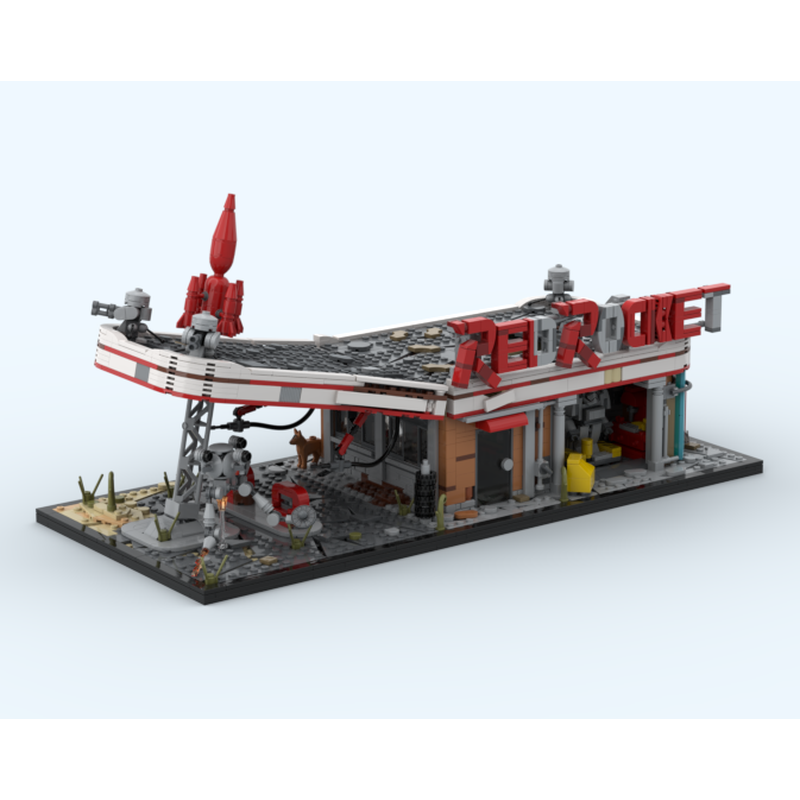 LEGO MOC-207430 Fallout Red Rocket Gas Station by AKIRA5000gold ...