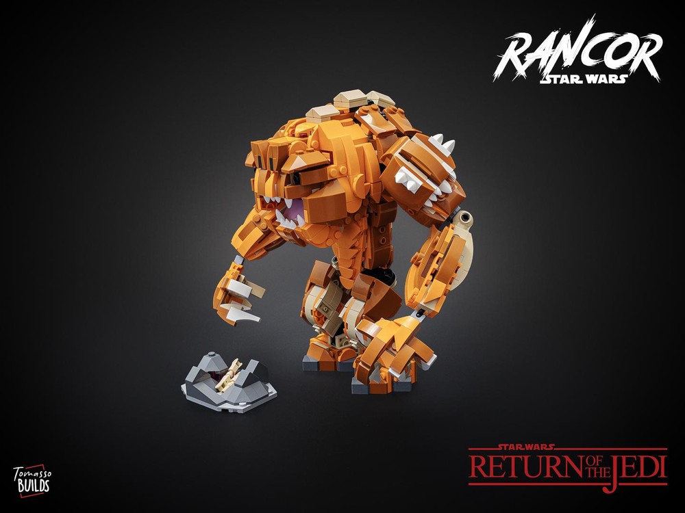 LEGO MOC-207449 Rancor from 3X 76967 Little Eatie T-Rex by Tomasso ...