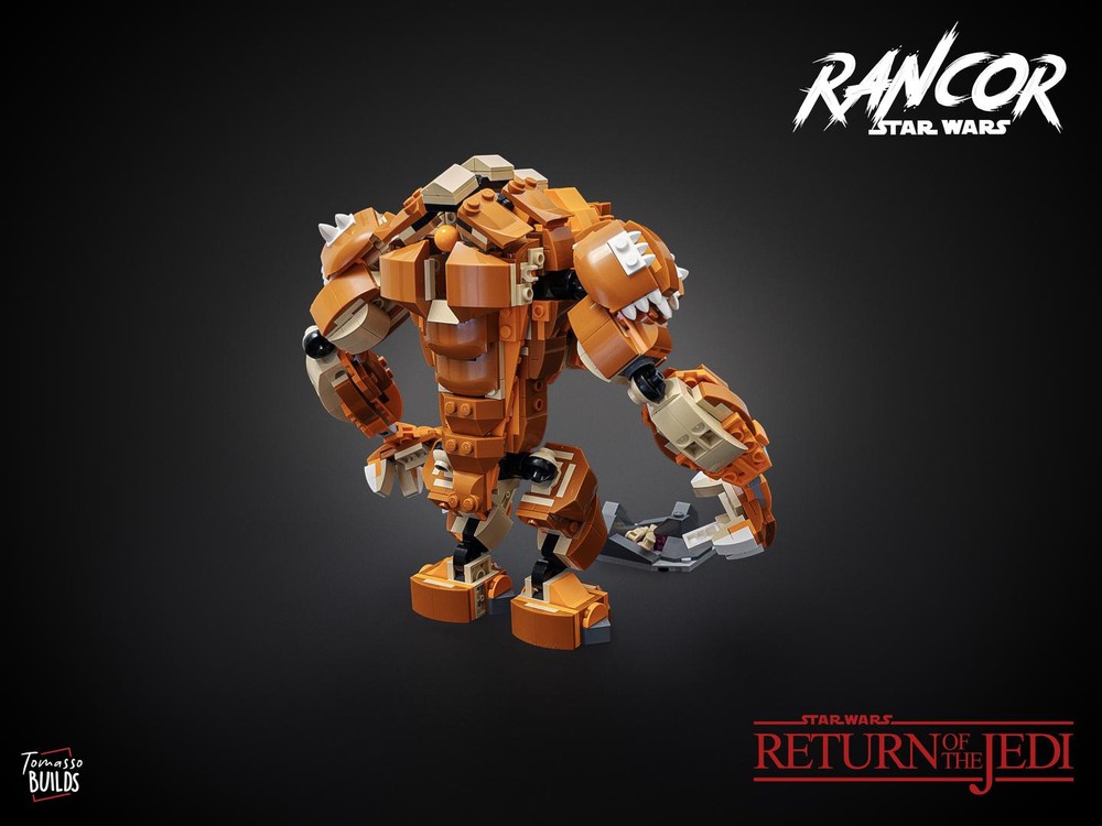LEGO MOC-207449 Rancor from 3X 76967 Little Eatie T-Rex by Tomasso ...