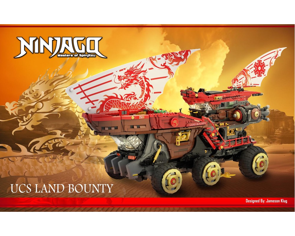 LEGO MOC UCS Ninjago Land Bounty by jamesonk83 | Rebrickable
