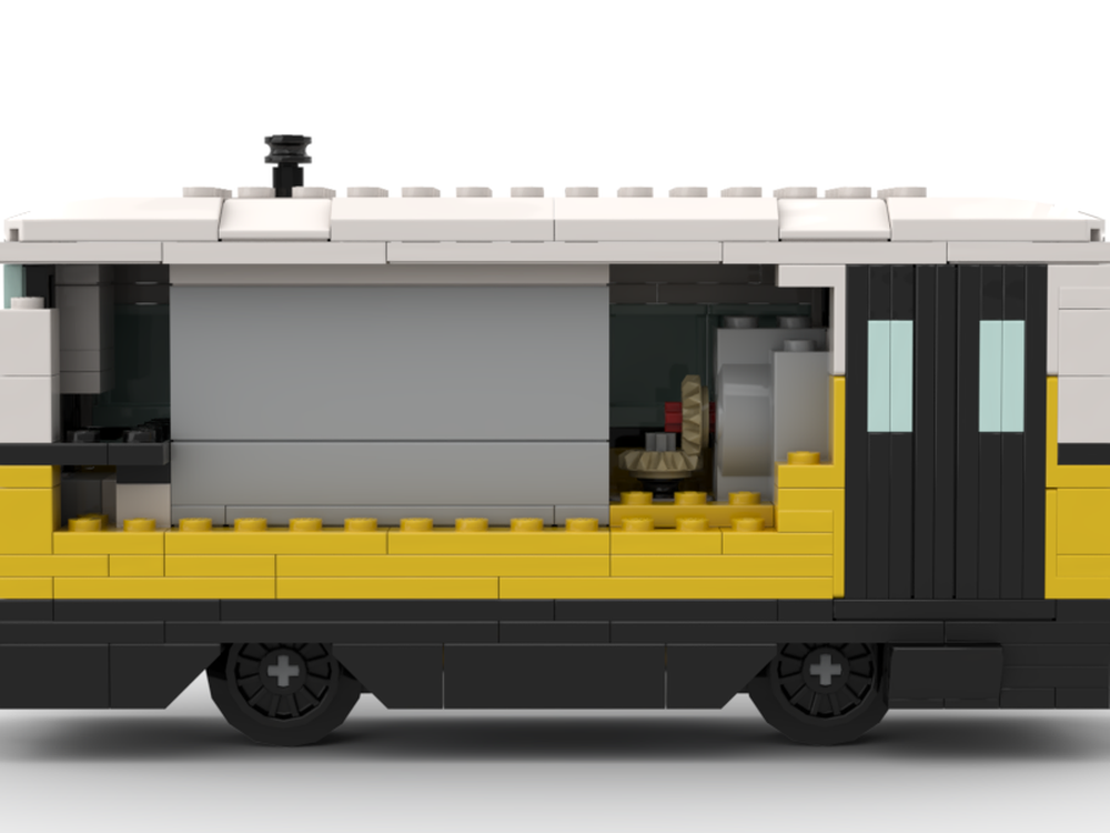 LEGO MOC-207546 Small Narrow Train by Ex0 | Rebrickable - Build with LEGO