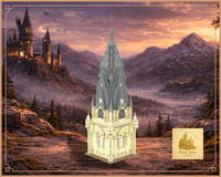 Castle Expansion – Grand East Tower+common room Extension for LEGO 71043