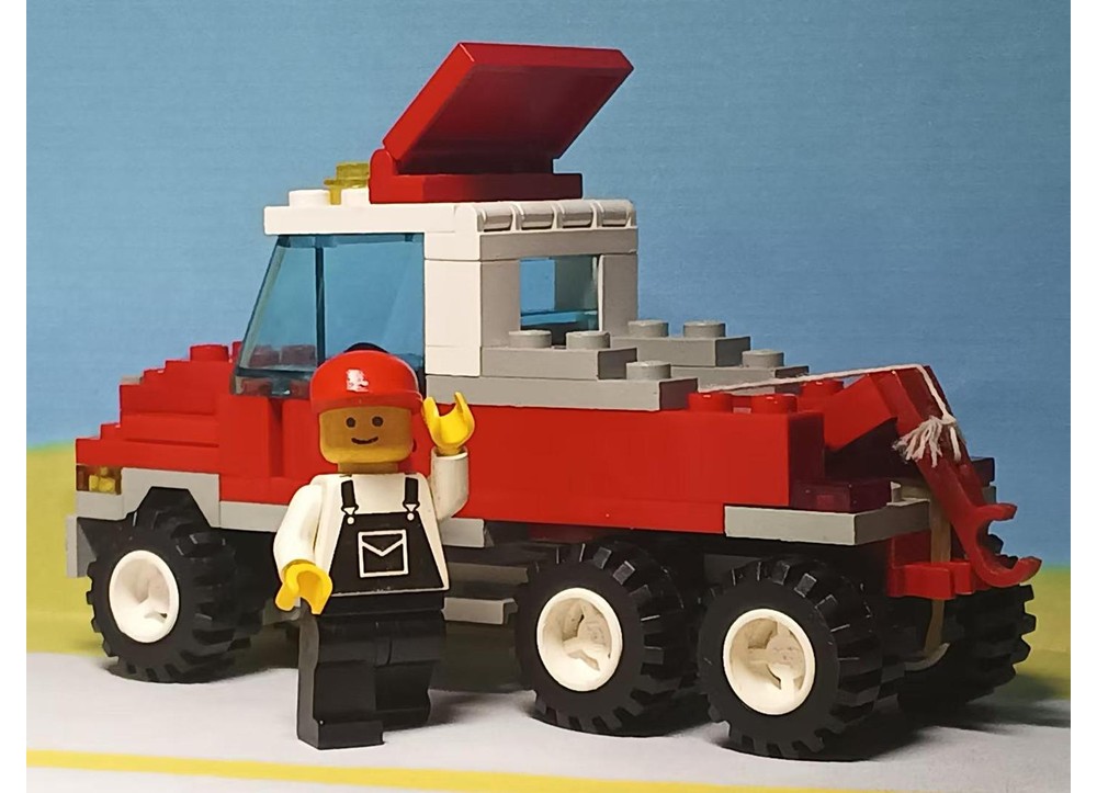 LEGO MOC 6668 rescue truck by Ziqing | Rebrickable - Build with LEGO
