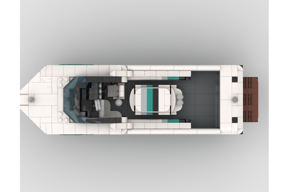 LEGO MOC-207595 Speed Boat by gabizon | Rebrickable - Build with LEGO