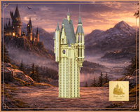 Castle astronomy tower extension for lego set 71043