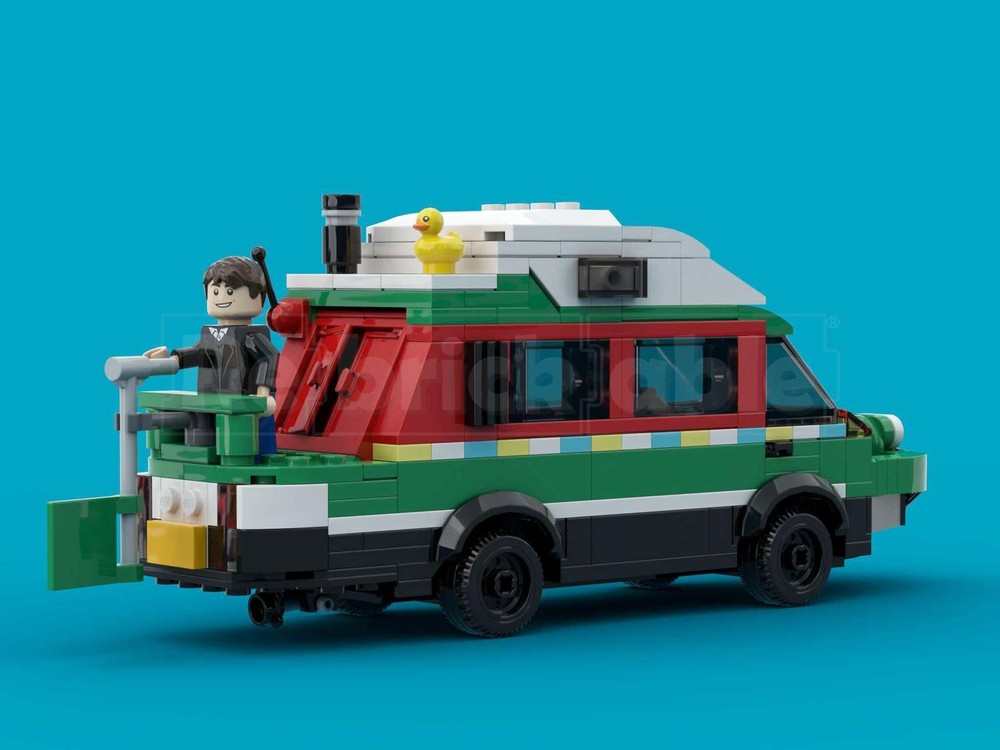 LEGO MOC Top Gear - Dampervan by Fijabrickstar | Rebrickable - Build ...