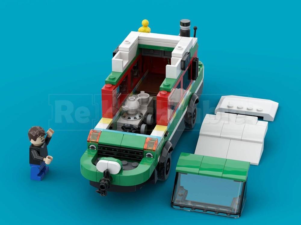 LEGO MOC-207686 Top Gear - Dampervan by Fijabrickstar | Rebrickable ...