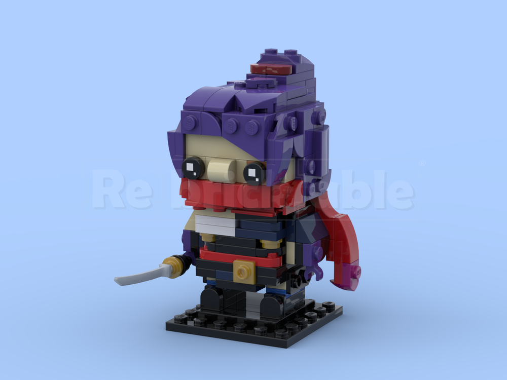 LEGO MOC-207864 Marvel Rivals- Psylocke Brickheadz by Penguins and ...