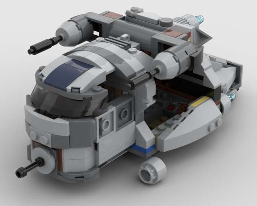 LEGO MOC-207912 Imperial Gunship - 75346 + 40755 alternate build