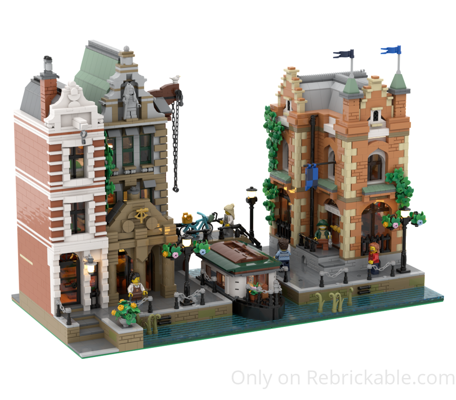 LEGO MOC-207957 Canal Modular Collection by rebelnili | Rebrickable ...