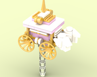 beauxbatons carriage for lego castle 71043