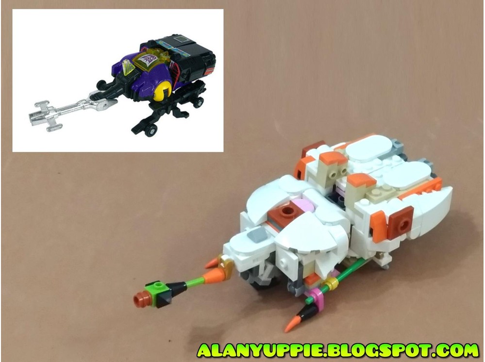 LEGO MOC-207998 Transformer Insecticon Bombshell /Beetle using LEGO ...