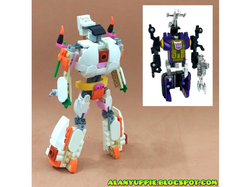 LEGO MOC-207998 Transformer Insecticon Bombshell /Beetle using LEGO ...