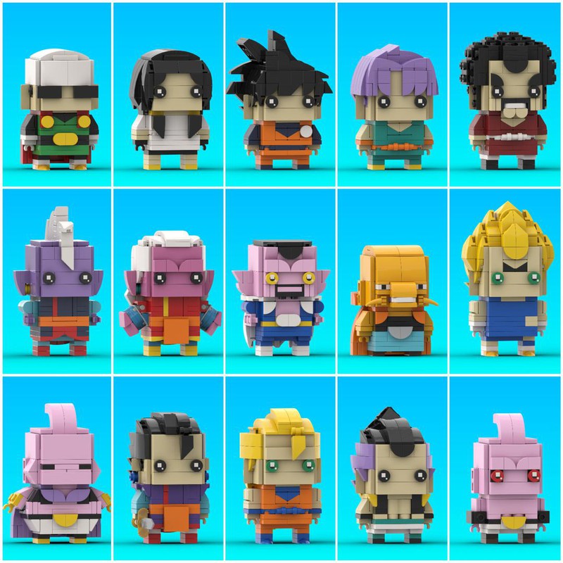 LEGO MOC Dragon Ball Z Buu Saga Collection by DrBrickheadz ...