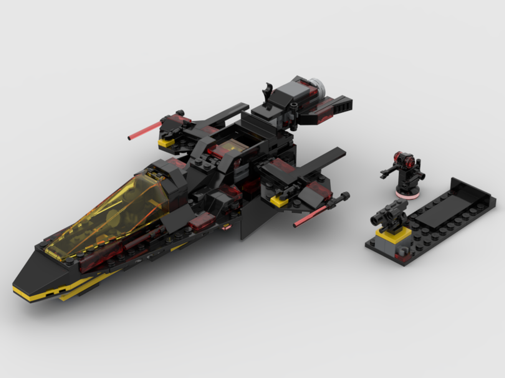 LEGO MOC 40580 - Dual Destroyer by Jef | Rebrickable - Build with LEGO