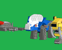 Mighty Morphin' Power Rangers - the Dinozords Before they were Zords
