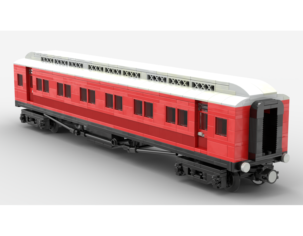LEGO MOC VR W Class Carriage by Exie_Baby | Rebrickable - Build with LEGO